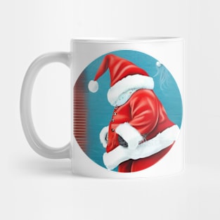 Retro Santa Mug